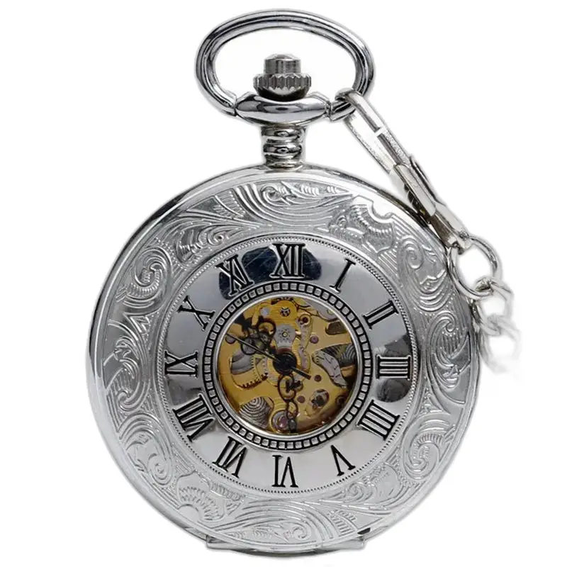 Chique zilveren Demi Hunter-zakhorloge