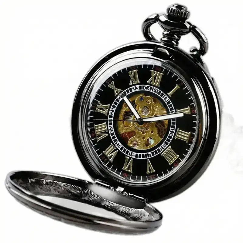 Zakhorloge Automatisch Halfopen Kast Vintage