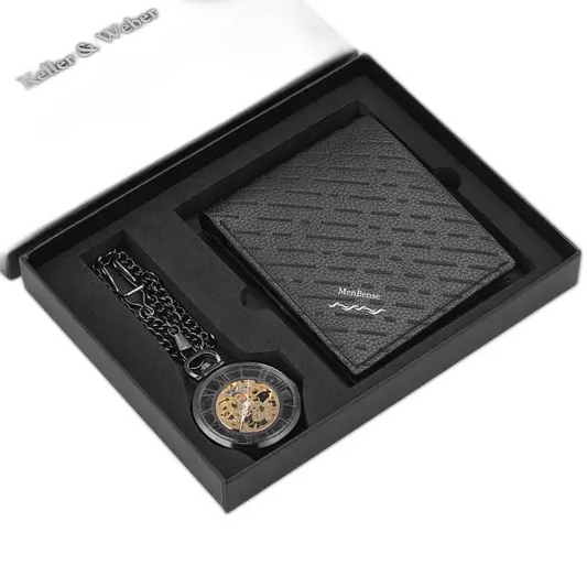 Chique mechanische zakhorloge-geschenkdoos - 1