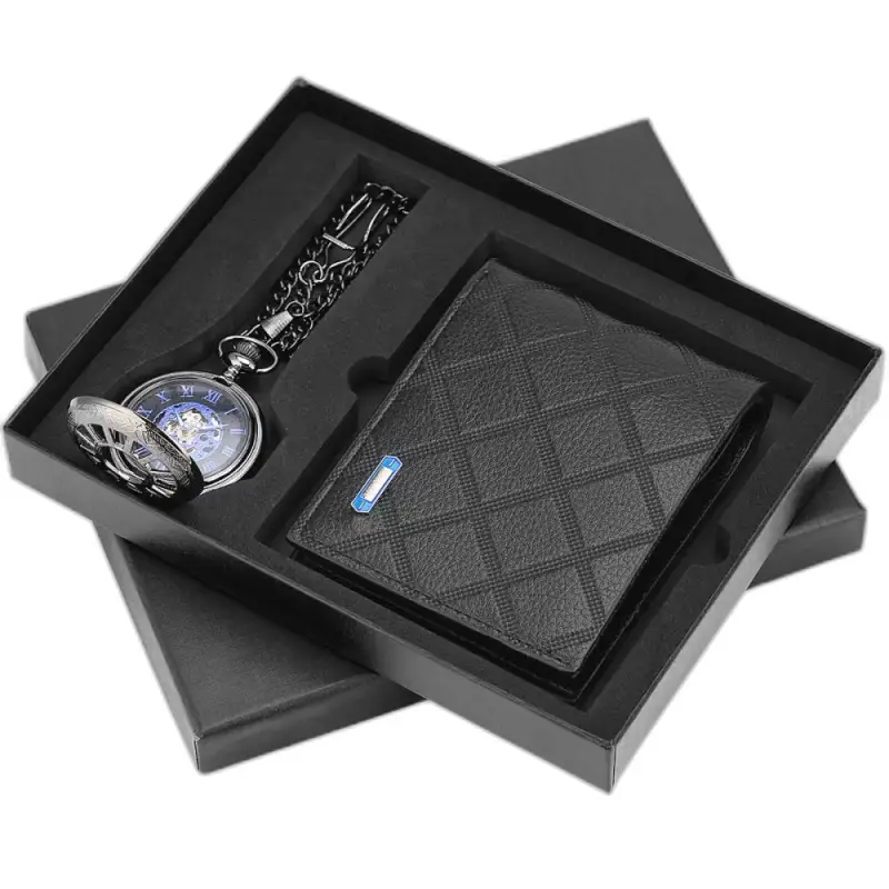 Coffret Cadeau Montre à Gousset Mécanique Chic