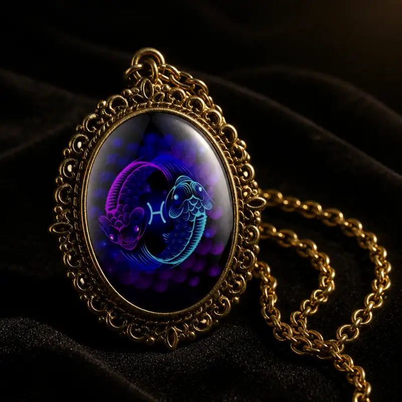 Bronzen zakhorloge met dierenriemketting voor dames - Univers Gousset