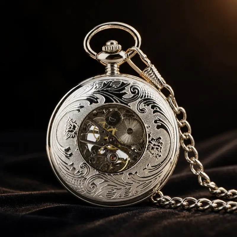 Mechanisch Demi-hunter-zakhorloge voor heren - Univers Gousset