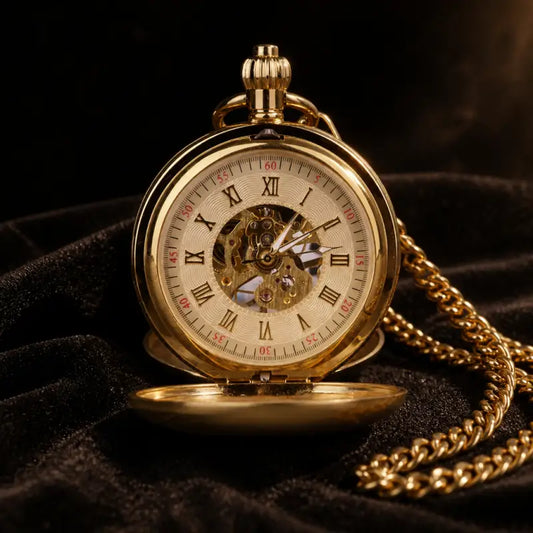 Dubbel Hunter mechanisch zakhorloge - Univers Gousset