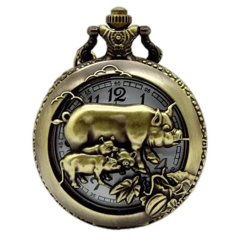 Fob Chinese Horoscoop Horlogeketting Brons - Aap