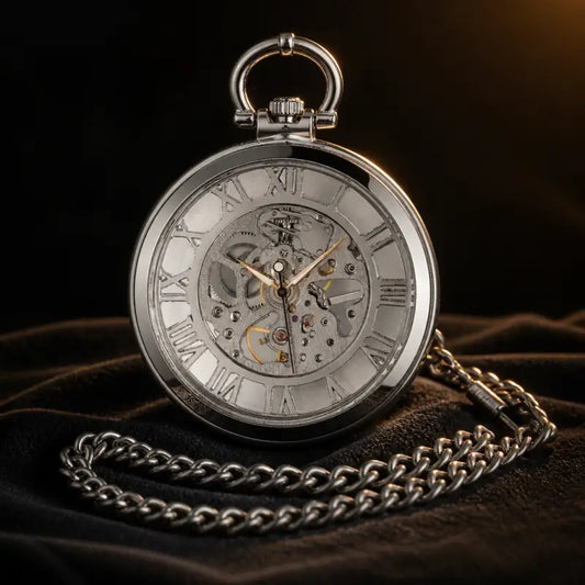 Mechanisch skelet herenzakhorloge - Univers Gousset