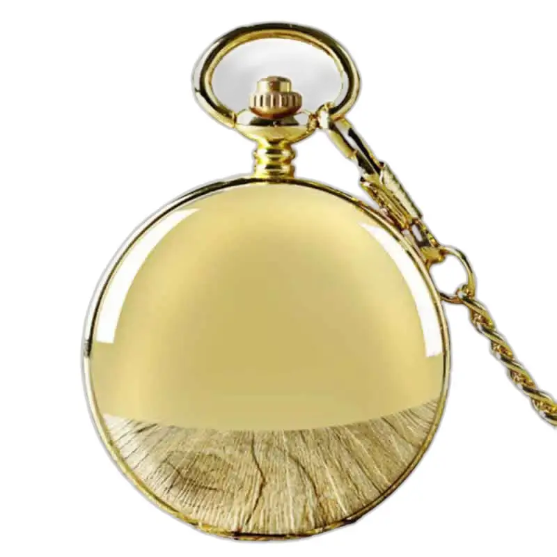 Luxe automatisch zakhorloge met gouden parel