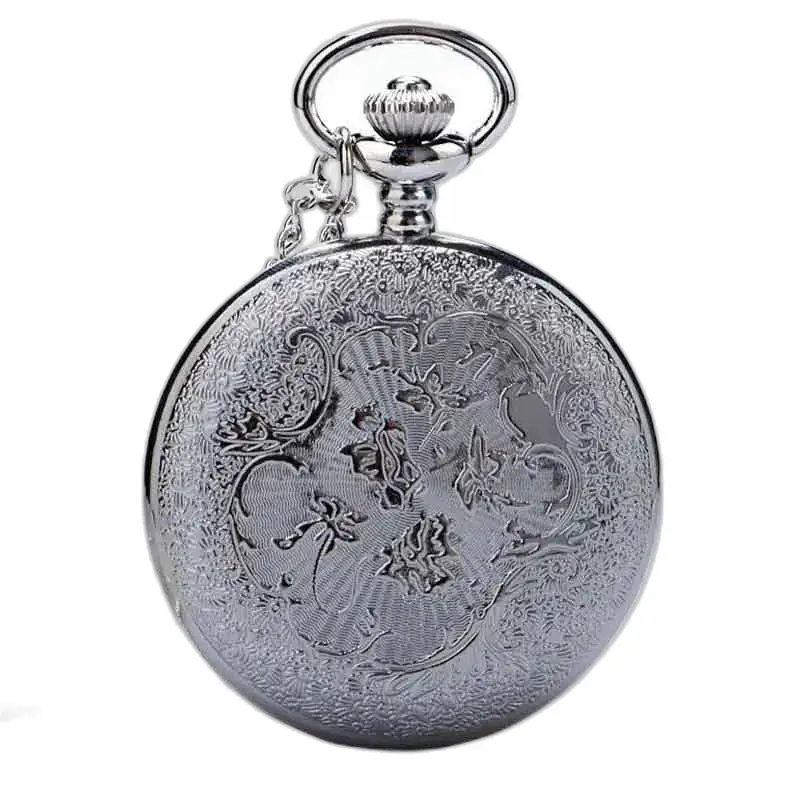 Luxe kwarts kruisje zak zilver