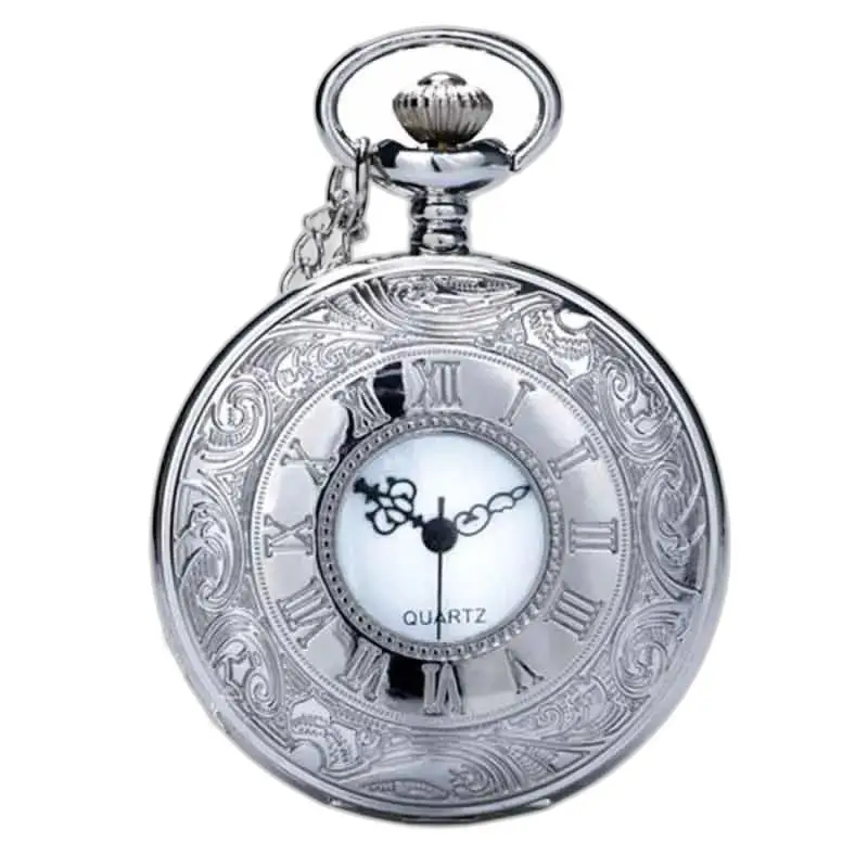 Luxe kwarts kruisje zak zilver