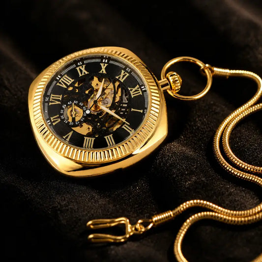 Mechanisch herenzakhorloge met Romeinse cijfers - Univers Gousset