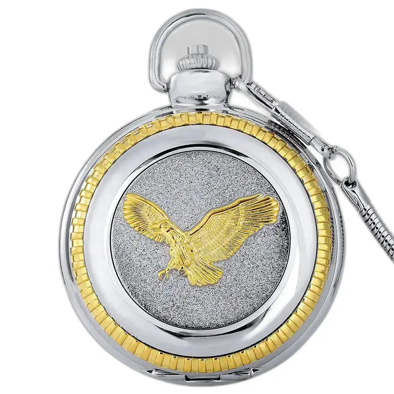 Aigle goud en zilver luxe zakhorloge