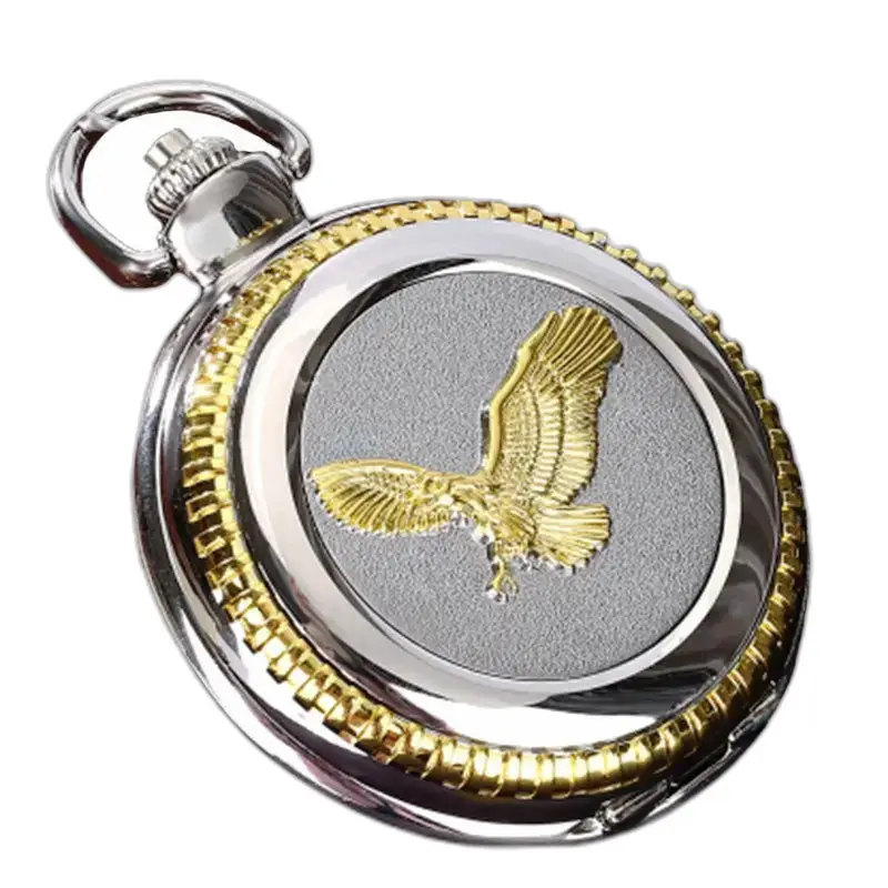 Aigle goud en zilver luxe zakhorloge