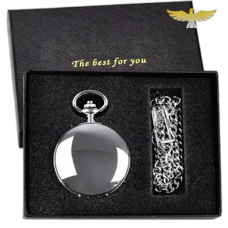 Klassiek zilveren zakhorloge met dubbele jager