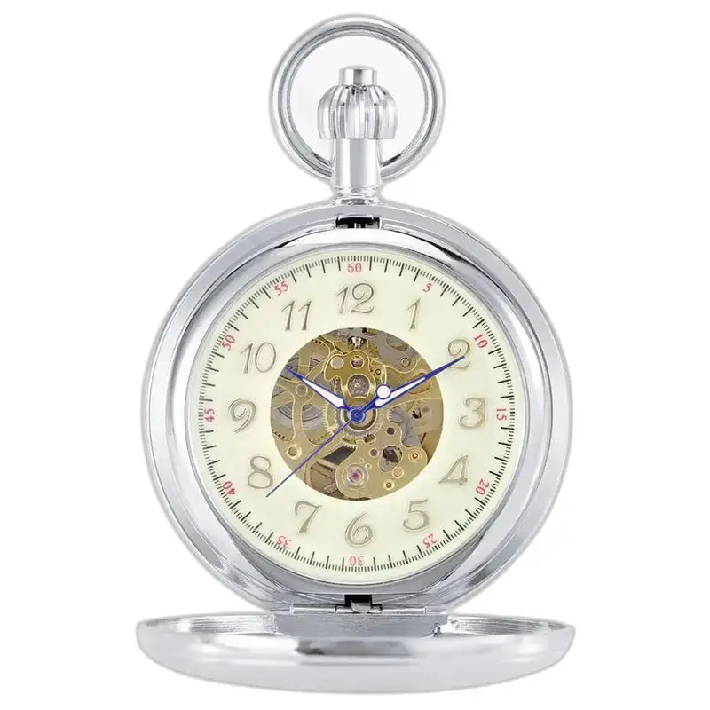 Chique automatisch zakhorloge met eerwapen