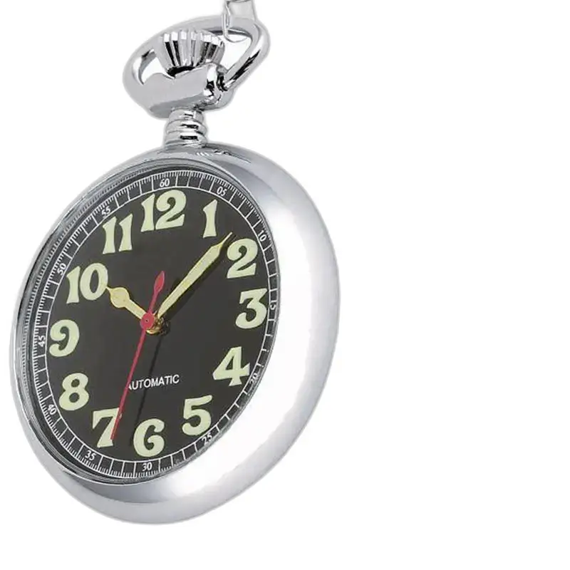 Chique automatisch zakhorloge met open wijzerplaat
