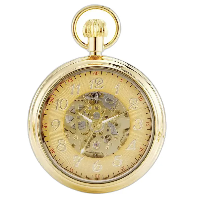Luxe automatisch zakhorloge met open wijzerplaat