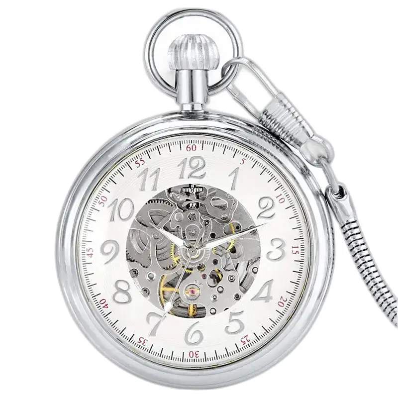 Luxe automatisch zakhorloge met open wijzerplaat - goud