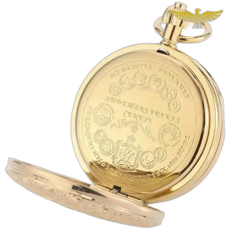Chique automatisch zakhorloge met dubbele kleppen