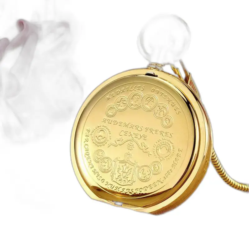 Chique automatisch zakhorloge met dubbele kleppen