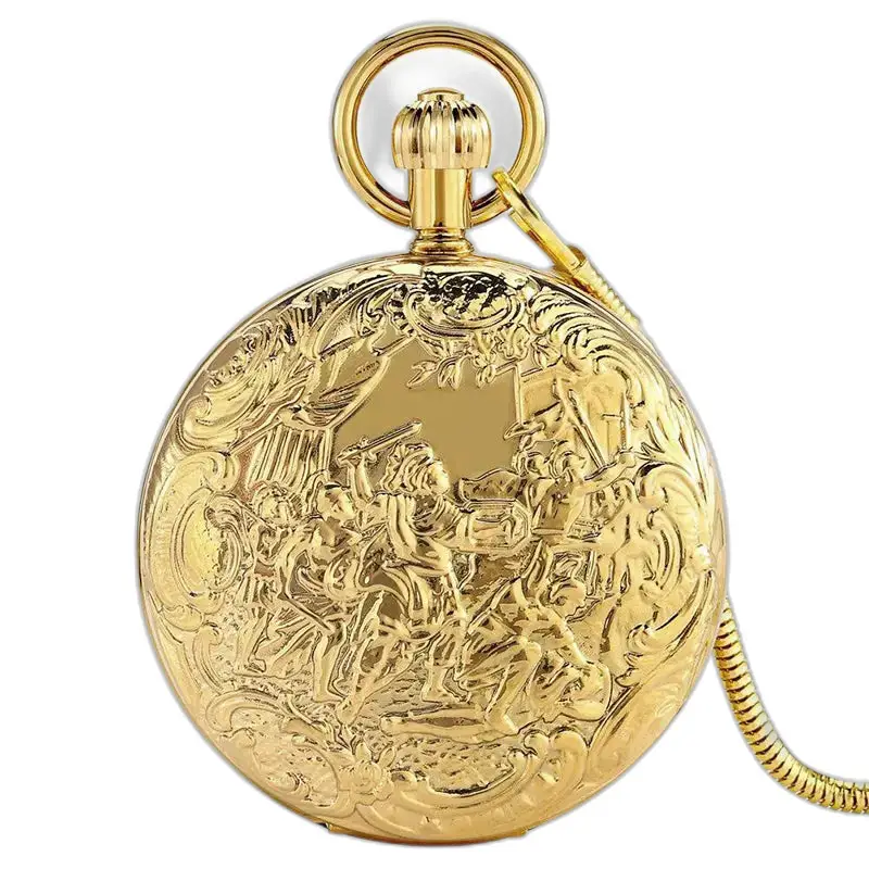 Chique automatisch zakhorloge met dubbele kleppen