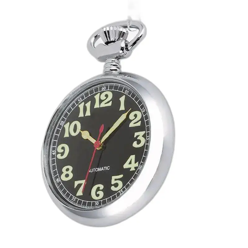 Modern lichtgevend automatisch zakhorloge