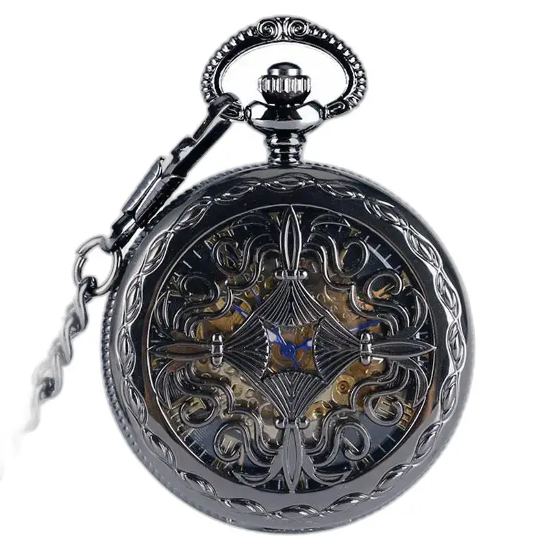 Mystic Hearth automatisch zakhorloge zwart