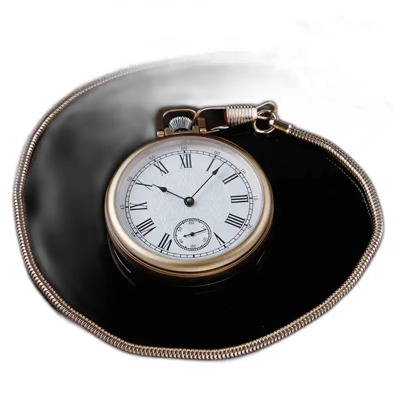 Waterdicht roségoud automatisch zakhorloge