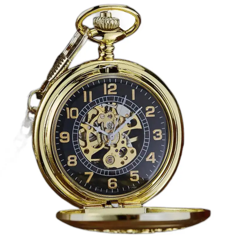 Zwart hol modern steampunk zakhorloge
