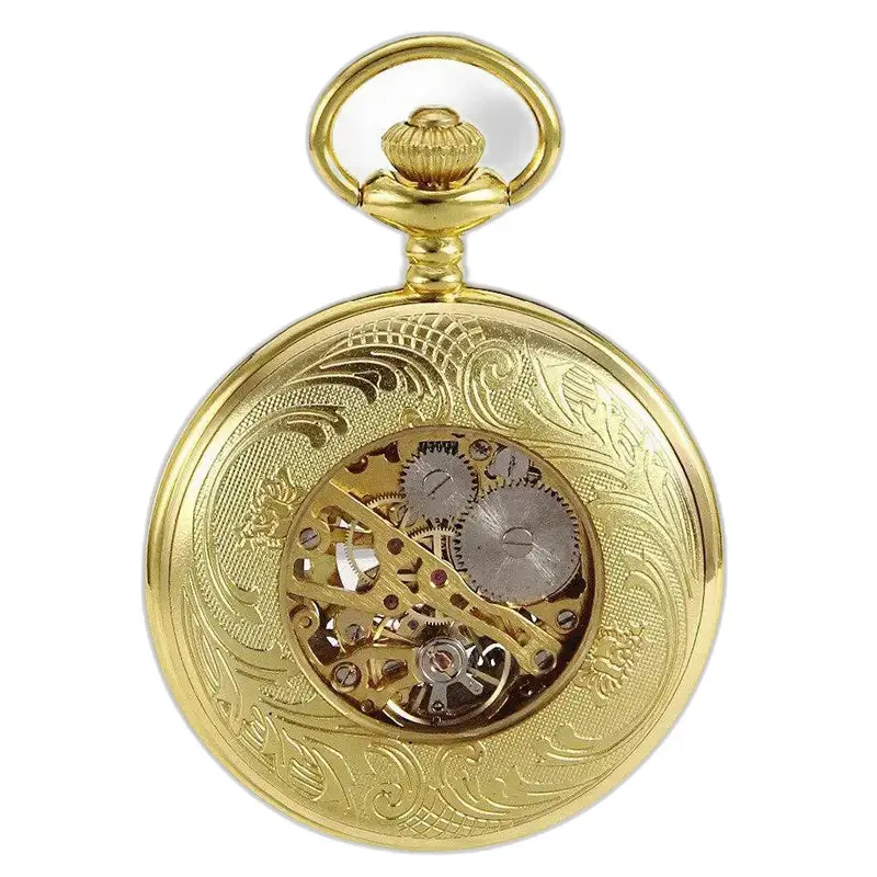 Zwart hol modern steampunk zakhorloge