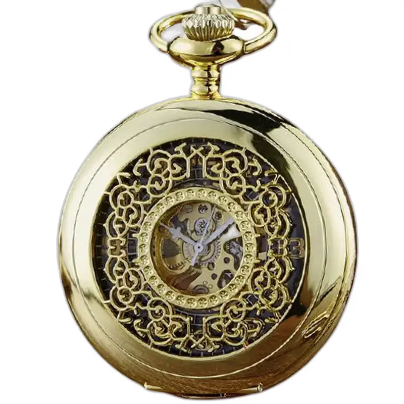 Zwart hol modern steampunk zakhorloge