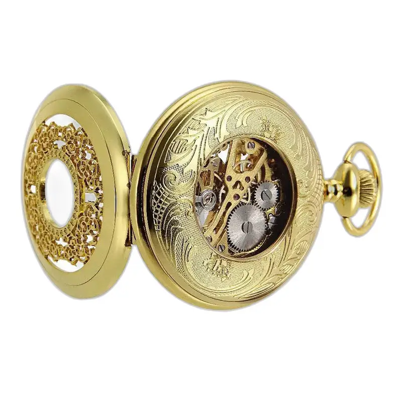 Zwart hol modern steampunk zakhorloge