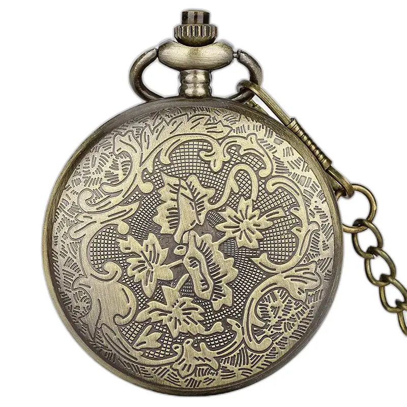Modern chique Dragonfly bronzen zakhorloge