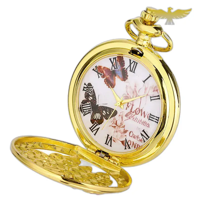 Chique dameszakhorloge om de tijd te vertellen