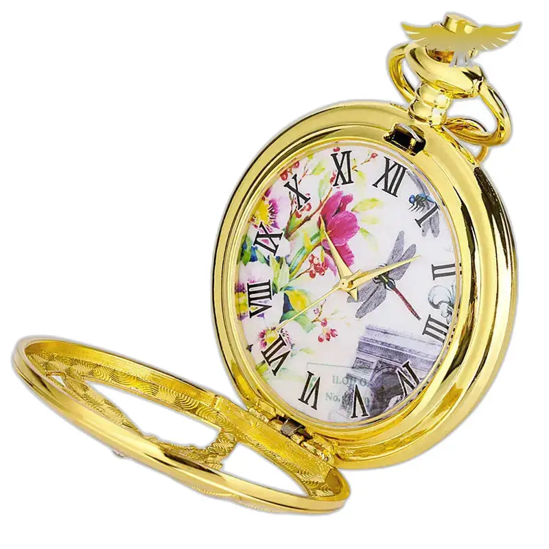 Chique dameszakhorloge om de tijd te vertellen