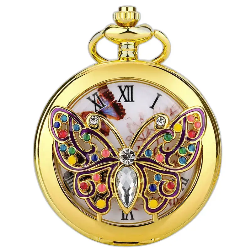 Chique dameszakhorloge om de tijd te vertellen
