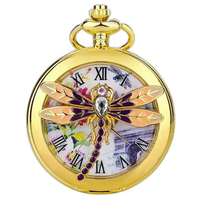 Chique dameszakhorloge om de tijd te vertellen - Libellule