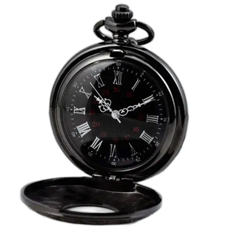 Vintage halve jager ketting zakhorloge