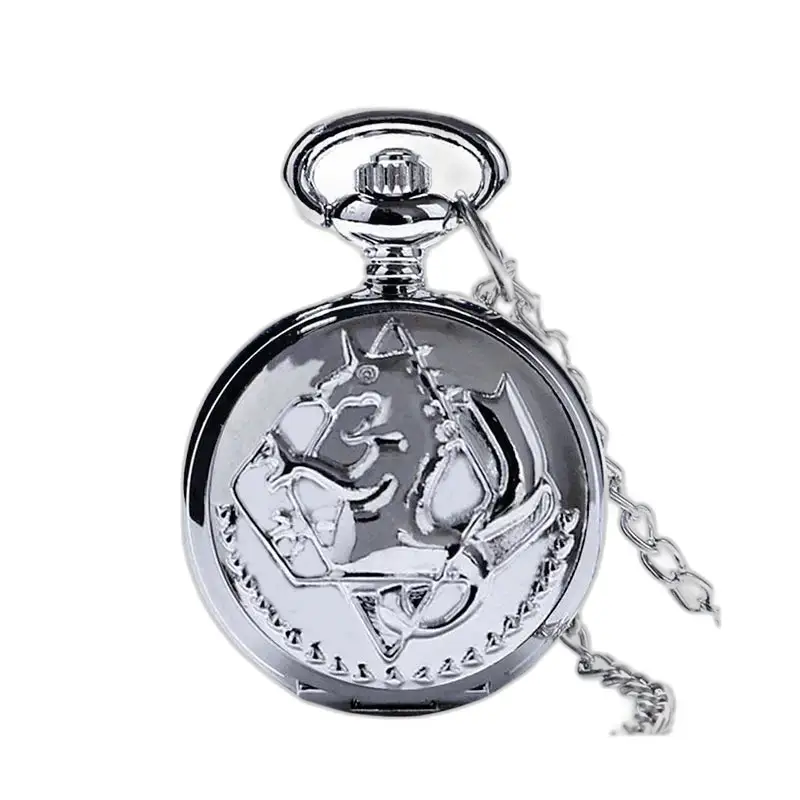 Volledig metalen chique kettingzakhorloge