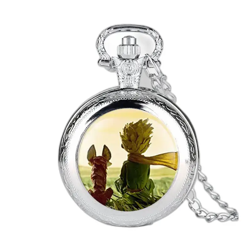 Het zakhorloge met ketting van de kleine prins - Goud