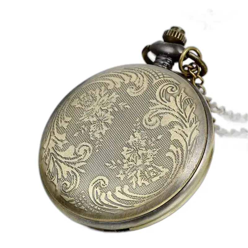 Mijn Chinese wereld vintage bronzen kettingzakhorloge