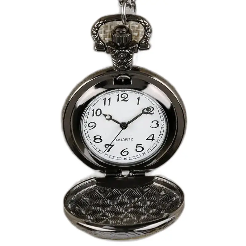 Eendelig zakhorloge met fantasiekwartsketting