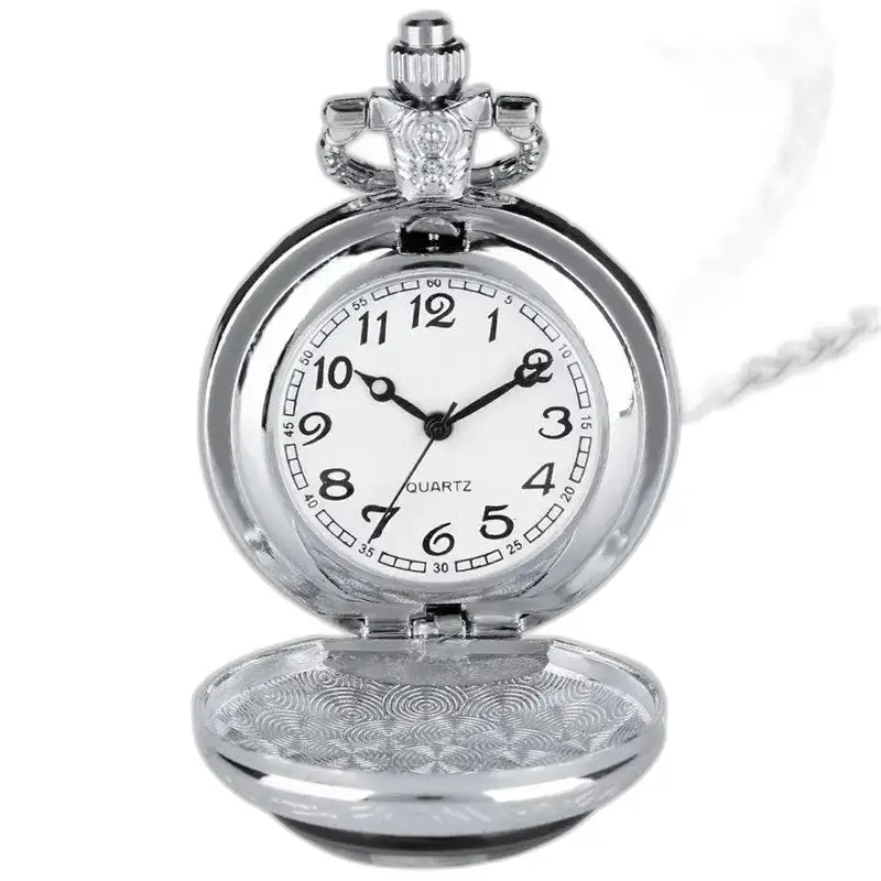 Eendelig zakhorloge met fantasiekwartsketting