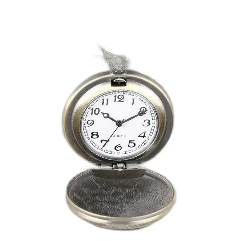 Eendelig zakhorloge met fantasiekwartsketting