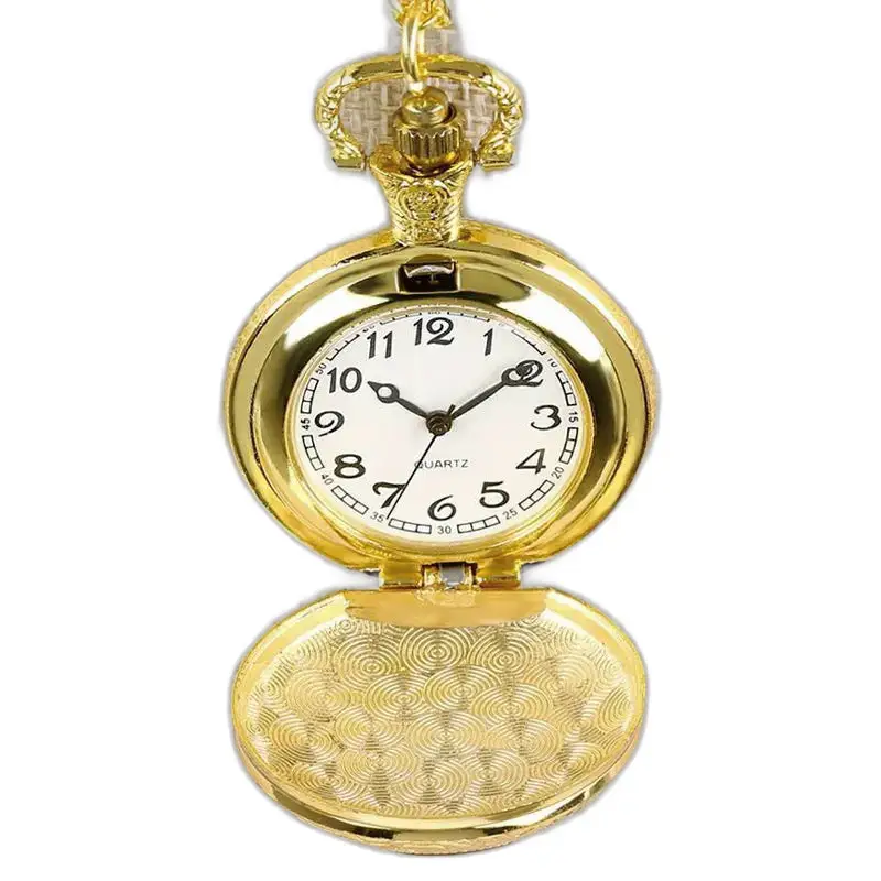 Eendelig zakhorloge met fantasiekwartsketting