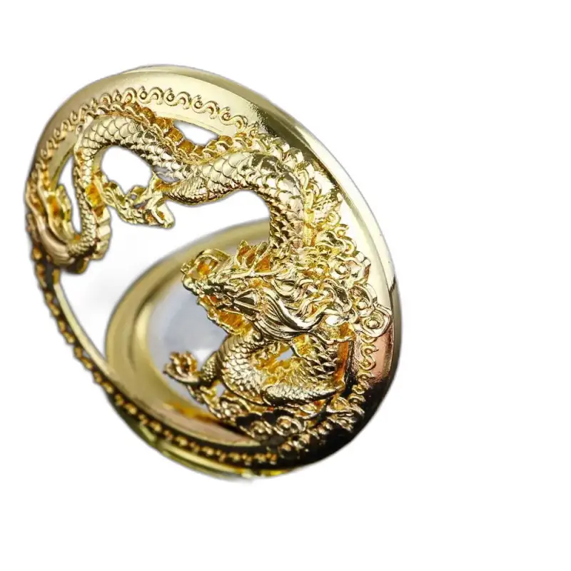 Dames gouden kwarts kettingzakhorloge