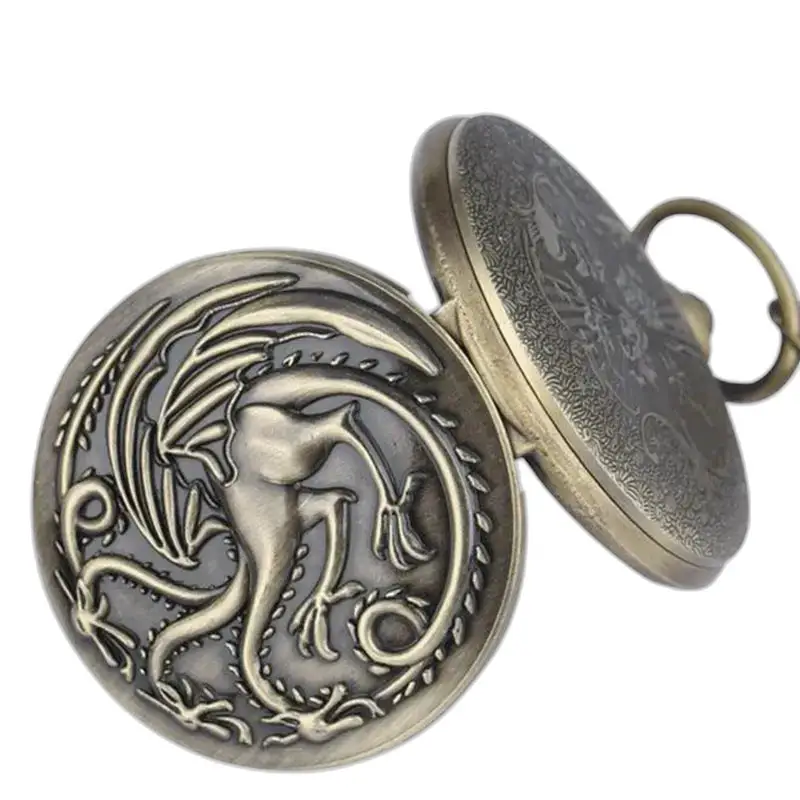 Targaryen quartz kettingzakhorloge