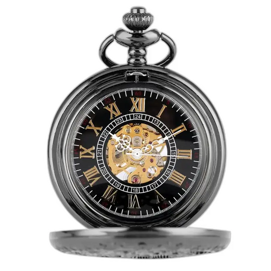 Dark Machine Illusion-zakhorloge met een stijlvol machine-illusie-ontwerp