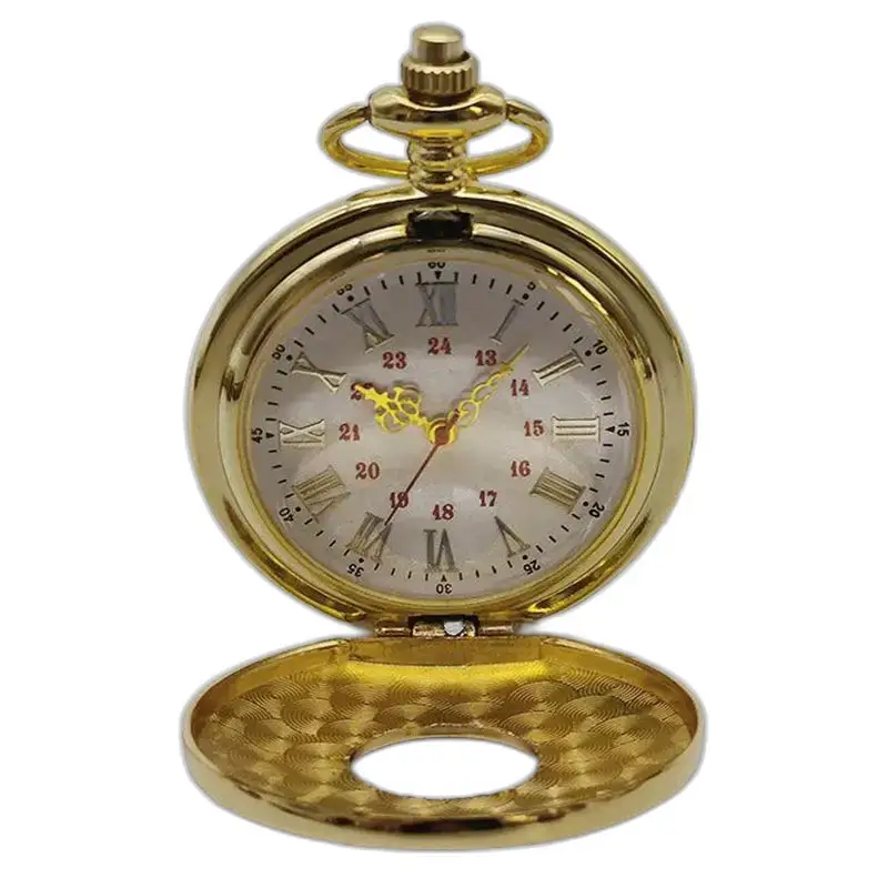 Demi Chasseur Chic herenzakhorloge met Romeinse cijfers en gouden kleur
