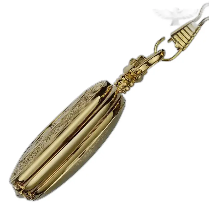 Demi Chasseur Vigoroso zakhorloge met goudkleurige ketting