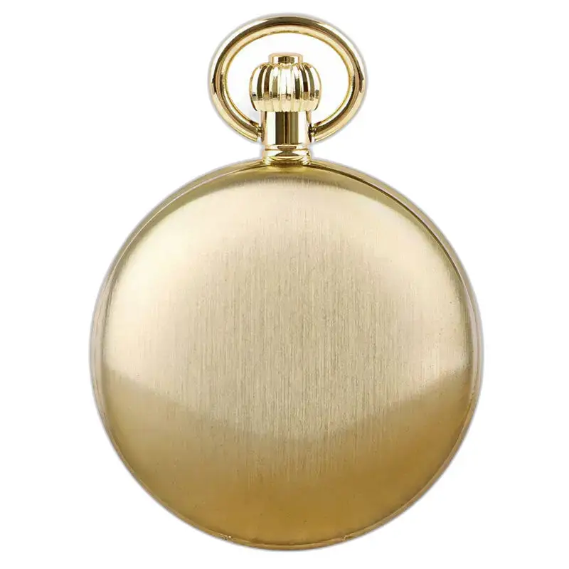Double Chasseur Luxe zakhorloge in goud, ideaal voor dames en heren