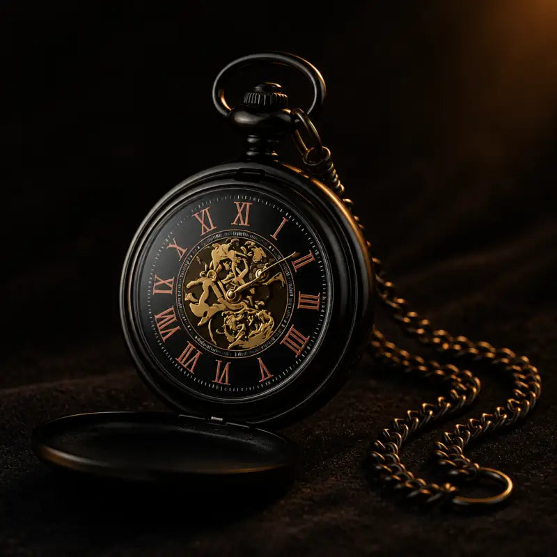 Klassiek glad mechanisch zakhorloge - Univers Gousset